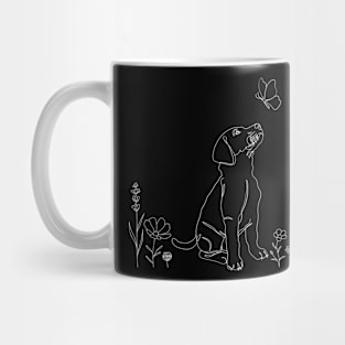 Garden Puppy Mug